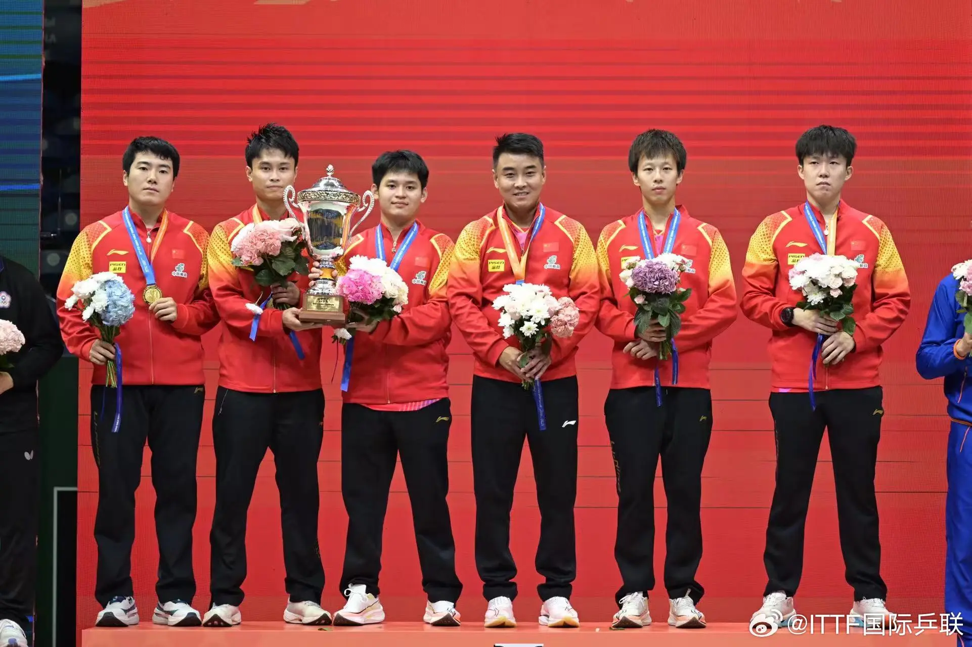 团体阵容, 国乒团体亚